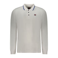 Norway 1963 White Cotton Men Polo Shirt