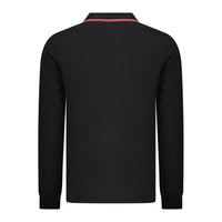 Norway 1963 Black Cotton Men Polo Shirt