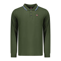 Norway 1963 Green Cotton Men Polo Shirt