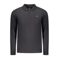 Norway 1963 Black Cotton Men Polo Shirt