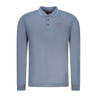 Norway 1963 Blue Cotton Men Polo Shirt