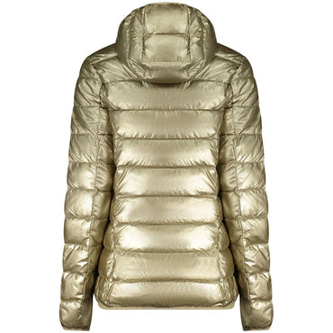 Norway 1963 Gold Polyamide Women Jacket