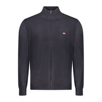 Norway 1963 Blue Polyester Men Cardigan