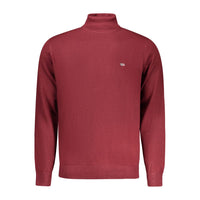 Norway 1963 Red Polyester Men Sweater