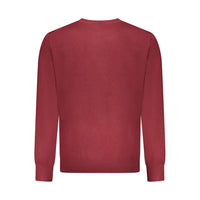 Norway 1963 Red Polyester Men Sweater