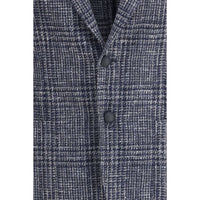 Tagliatore Blue Wool Coat