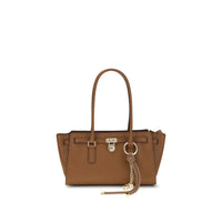 Michael Kors Brown Calf Leather Bos Taurus Shoulder Bag