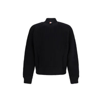 Thom Browne Black Wool Bomber