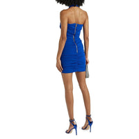 Balmain Blue Elastane Tank Tops