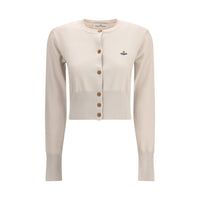 Vivienne Westwood White Cotton Cardigan