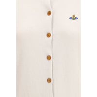 Vivienne Westwood White Cotton Cardigan