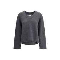 Loulou De Saison Gray Cashmere Cashmere Sweater