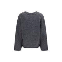 Loulou De Saison Gray Cashmere Cashmere Sweater