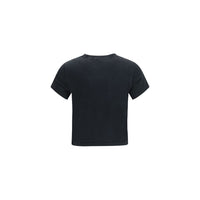 Alexander Wang Black Cotton T-Shirt