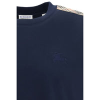 Burberry Blue Cotton T-Shirt