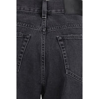 Chloé Black Cotton Cropped Jeans