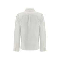 Max Mara White Cotton Dress Shirt