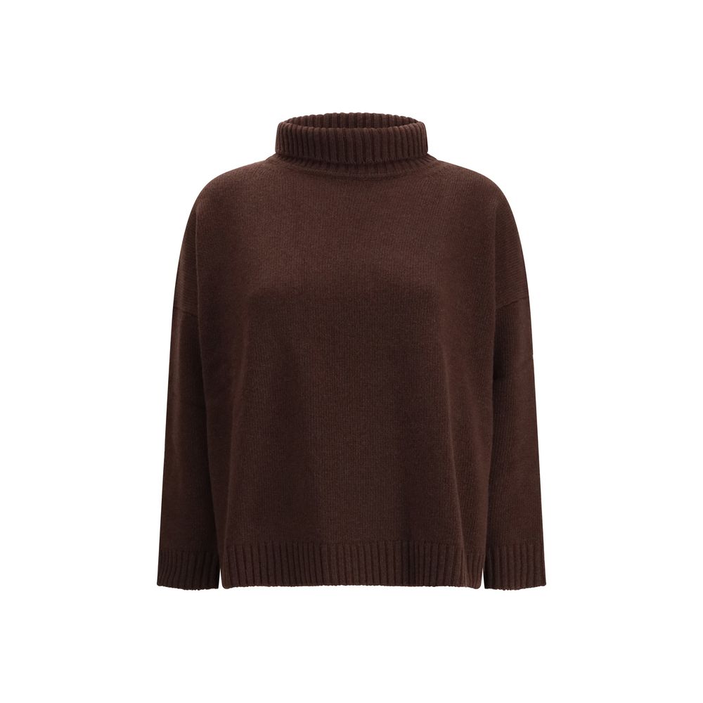 Max Mara Brown Fleece Wool Top