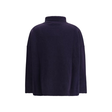 Max Mara Blue Fleece Wool Top