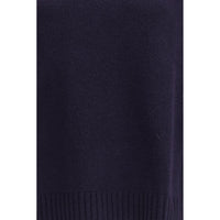 Max Mara Blue Fleece Wool Top