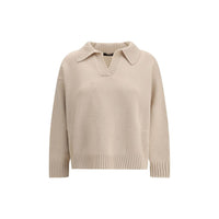 Max Mara Beige Fleece Wool Top