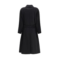 Max Mara Black Camel Hair  Coat