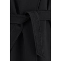 Max Mara Black Camel Hair  Coat