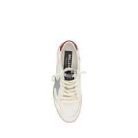 Golden Goose Cream Goatskin Low Top Sneakers