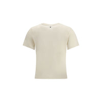 Max Mara Cream Cotton T-Shirt