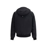 Moose Knuckles Black Cotton Bomber