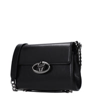 Valentino Garavani Black Leather Crossbody Bag