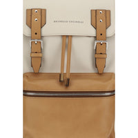 Brunello Cucinelli Multicolor Calf Leather Bos Taurus Shoulder Bag