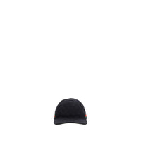 Gucci Black Cotton Cap (Baseball Hat)