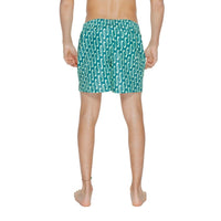 Nike Green Polyester Swim Shorts