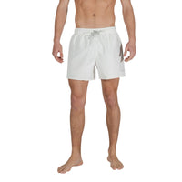 EA7 Emporio Armani Bicolor Polyester Swim Shorts