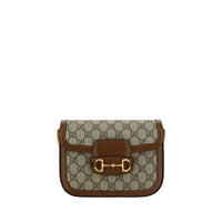 Gucci Brown Polyethylene Handbag