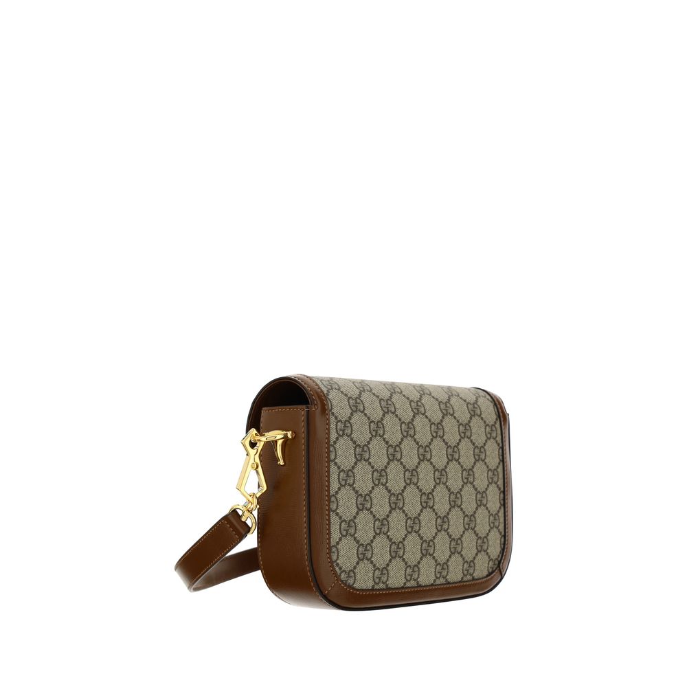 Gucci Brown Polyethylene Handbag