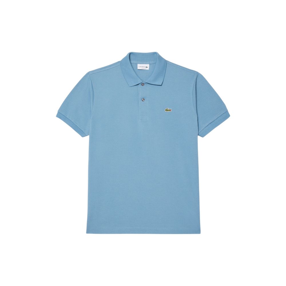 Lacoste Blue Cotton Polo Shirt