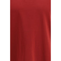 Brunello Cucinelli Red Cotton Clothing