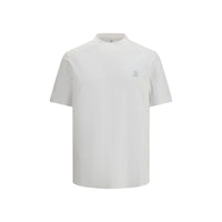 Brunello Cucinelli White Cotton T-Shirt