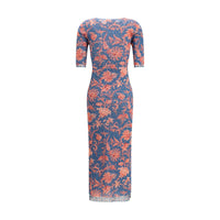 Etro Multicolor Polyamide Casual Dress