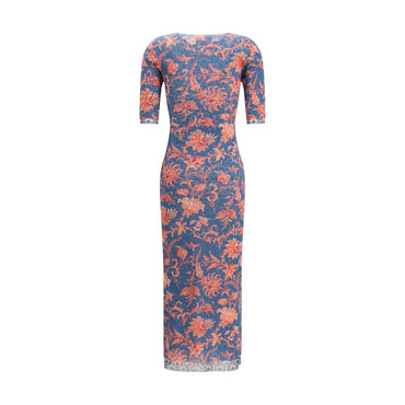 Etro Multicolor Polyamide Casual Dress
