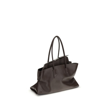 The Attico Brown Calf Leather Bos Taurus Handbag