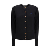 Vivienne Westwood Black Cotton Cardigan