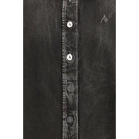 The Attico Black Denim Shirt