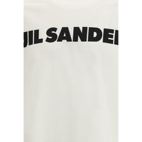 Jil Sander Cream Cotton T-Shirt