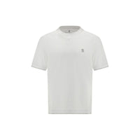 Brunello Cucinelli White Cotton T-Shirt