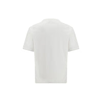 Brunello Cucinelli White Cotton T-Shirt