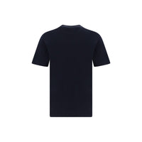 Brunello Cucinelli Blue Cotton T-Shirt