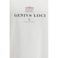 Brunello Cucinelli White Cotton T-Shirt